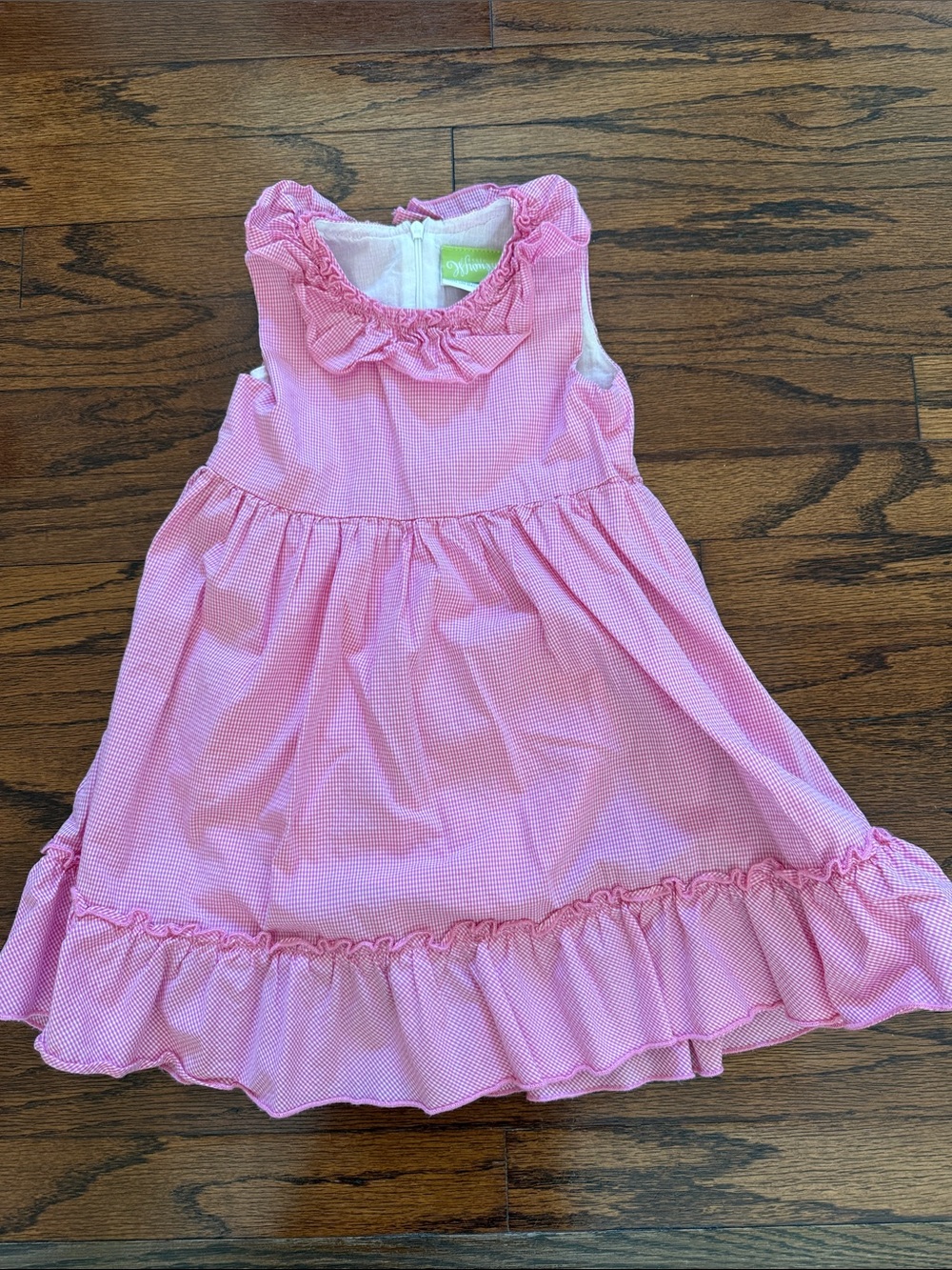 Gymboree Pink Ruffle Collar Girls' Dress